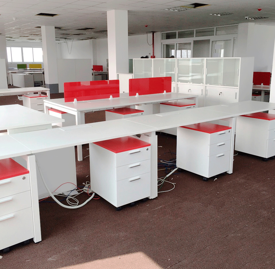 Construction of office furniture for Ly Bao Minh Company