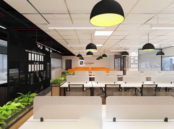 Interior design of Nhat Cuong Software office in Hanoi