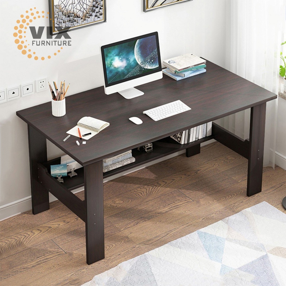 Office desk products of Vix Furniture are often made of wood, steel frame, plywood in different colors