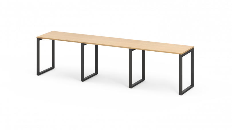 Single Row Desk VixClearD006