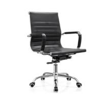 Middle Back Leather Swivel Chair VF2007
