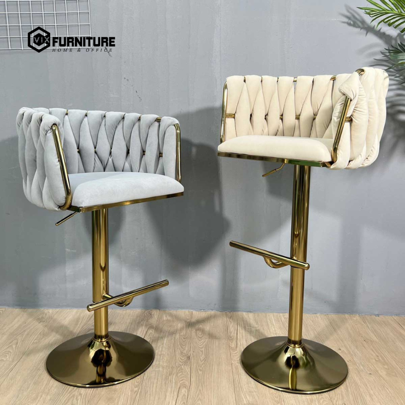 Elegant Design of the Upholstered Bar Stool VFGB058