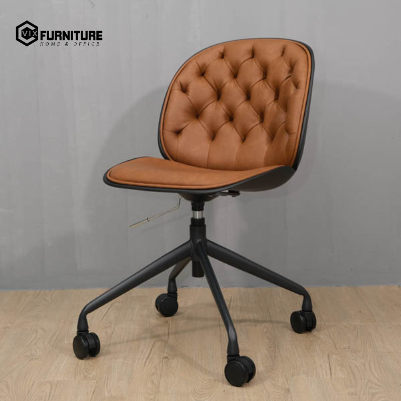 Beetle PP Plastic Cafe Chair with Carbon Steel Legs - VF50S