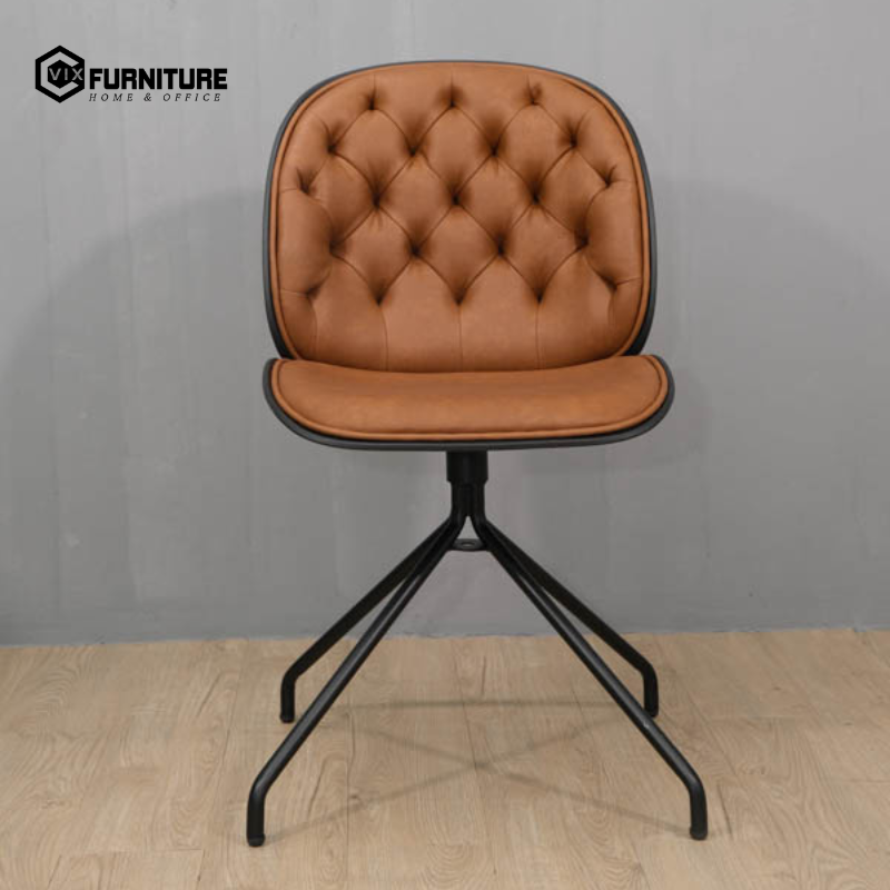 Beetle PP Plastic Cafe Chair with Fixed Steel Legs - VF50S is a model directly imported by VixFurniture