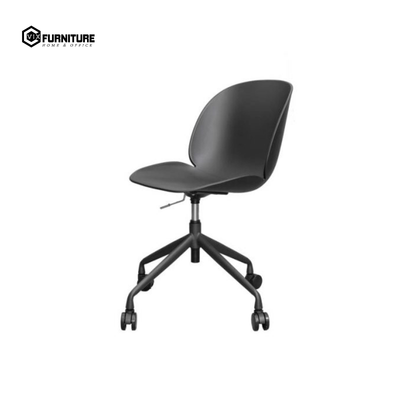 Beetle PP VFCF03 Cafe Chair with PP Plastic Seat and Steel Alloy Swivel Legs