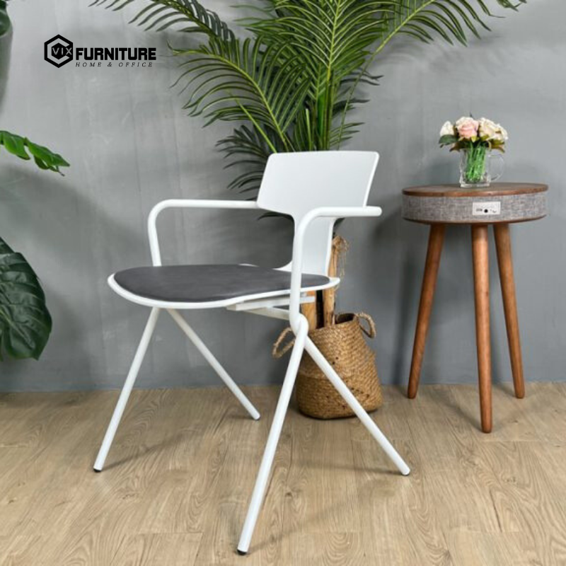 PP Plastic Cafe Chair with Steel Legs VFCF713