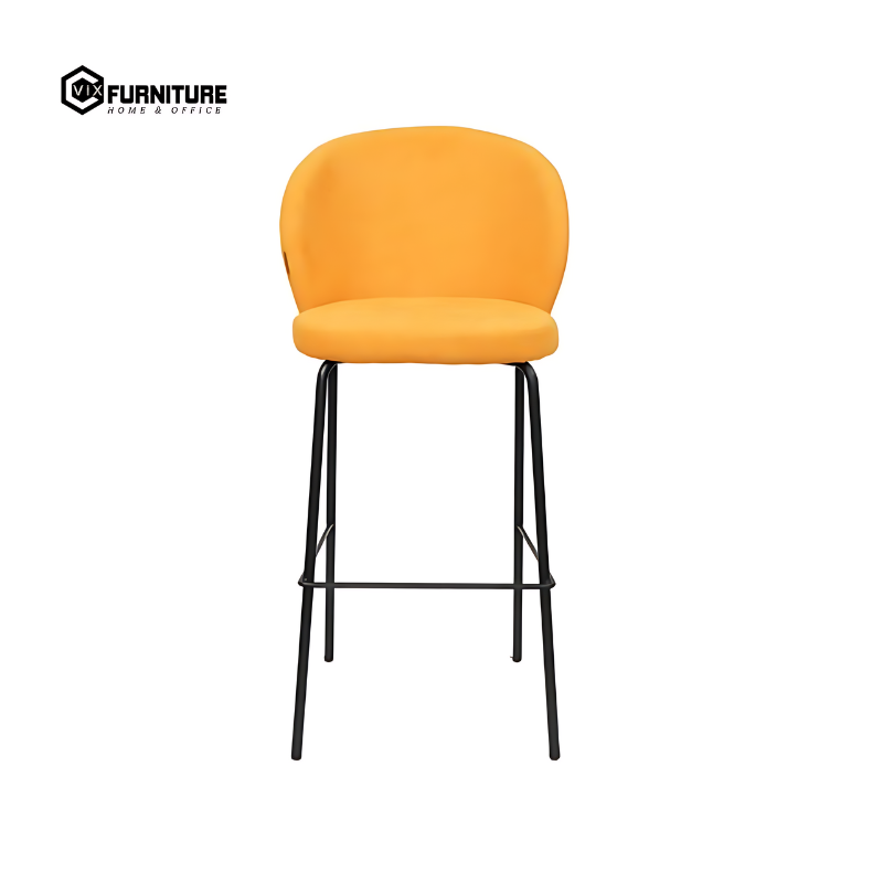 Introduction to Fabric Upholstery Bar Stool with Fixed Legs VFGB189-H