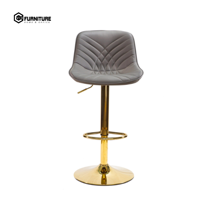 Luxurious gold-plated chair leg design