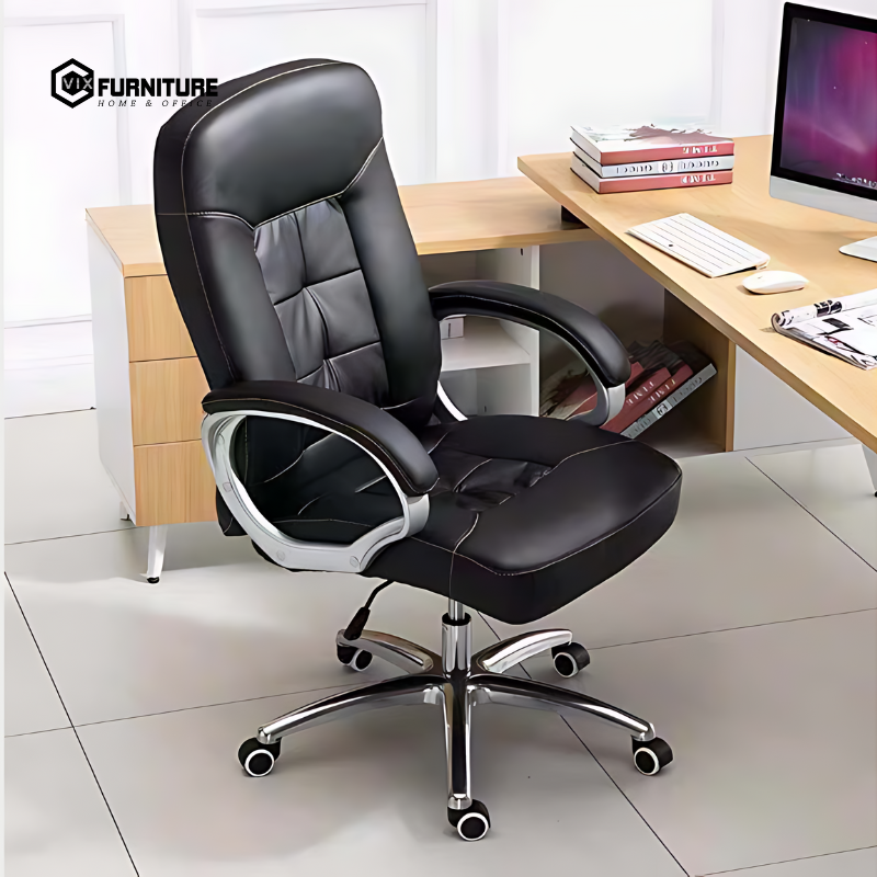 Executive Swivel Chair PU Leather VF961