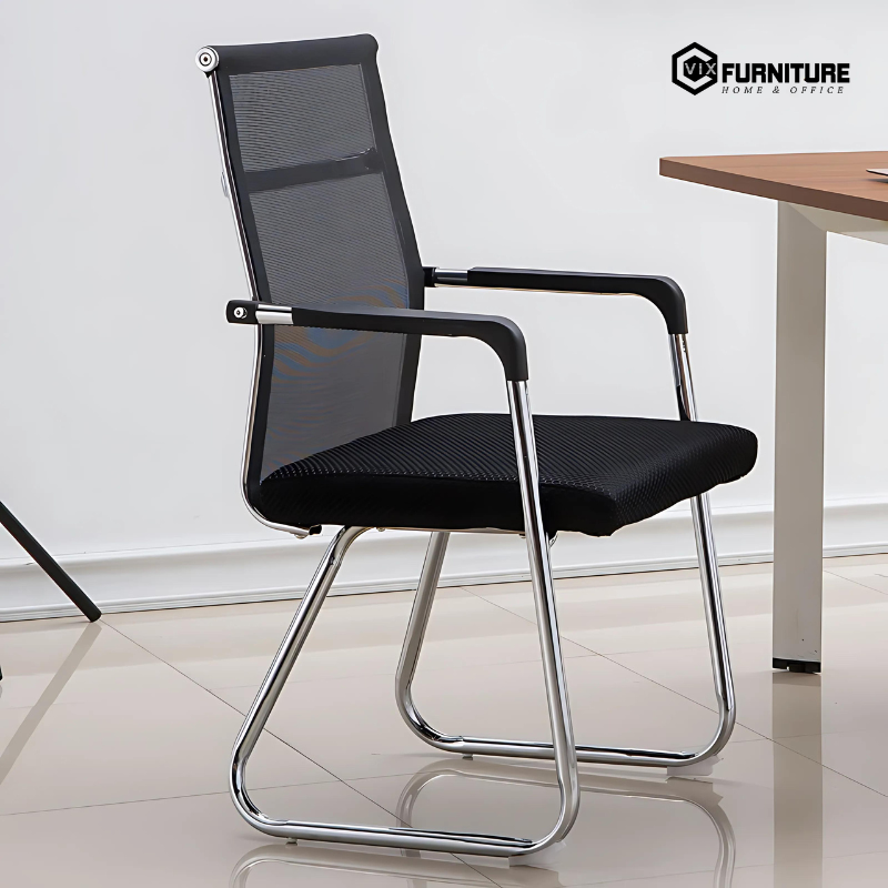 Meeting Room Chair with Cantilever Base and Mesh Back VFGH4020 