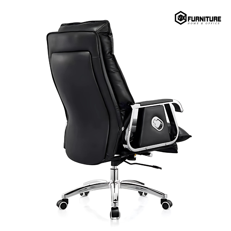 Imported Executive Leather Chair VFEC245: Ergonomic Design for Optimal User Health