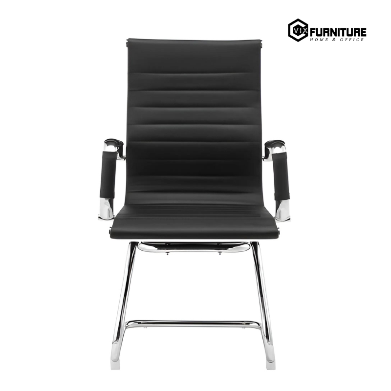 Key Features of the Leather Back Cantilever Meeting Chair VFGH2003