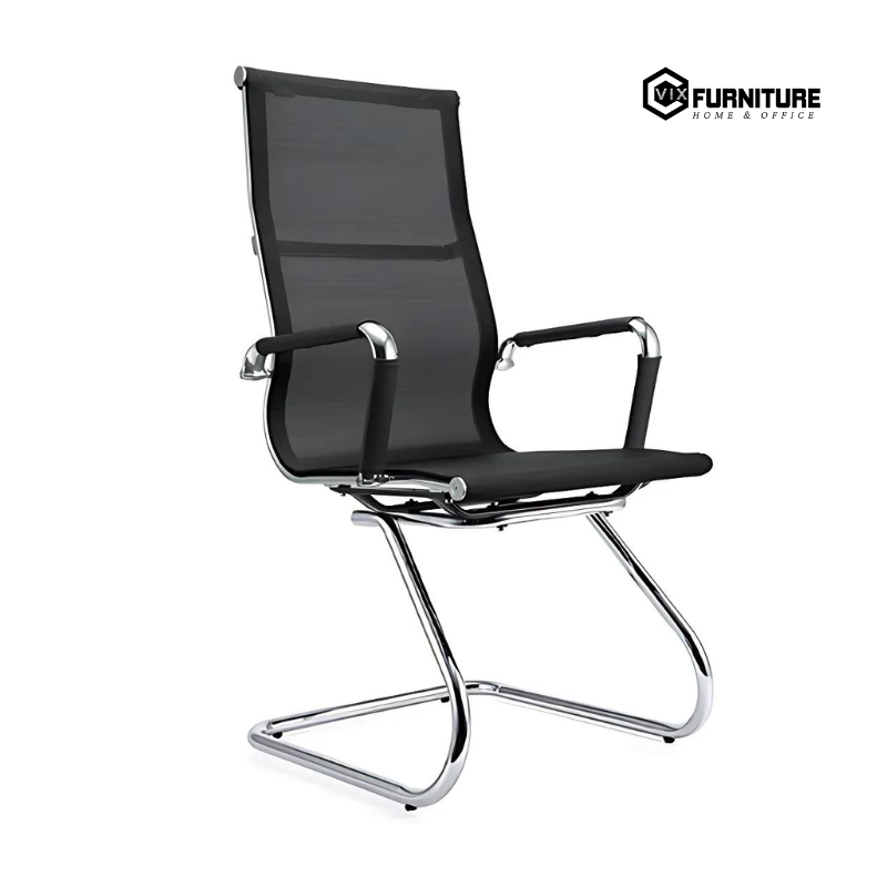 Mesh Back Meeting Chair with Cantilever Legs VFGH2002