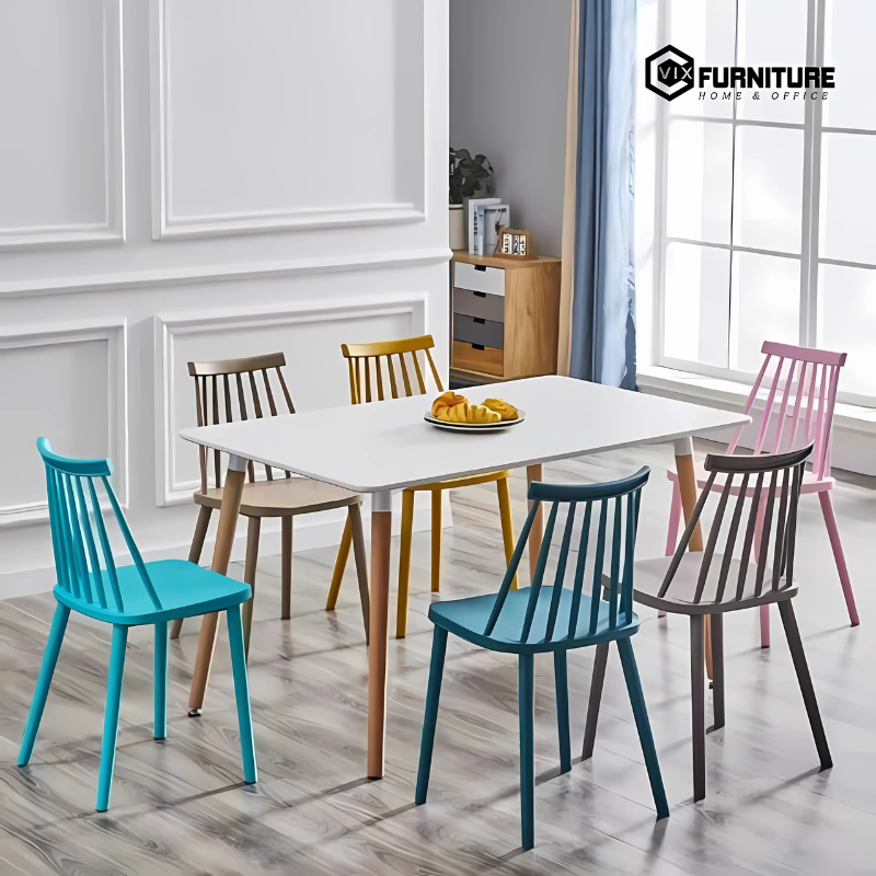 Versatile Applications of the VFST3044A Plastic Cafe Chair