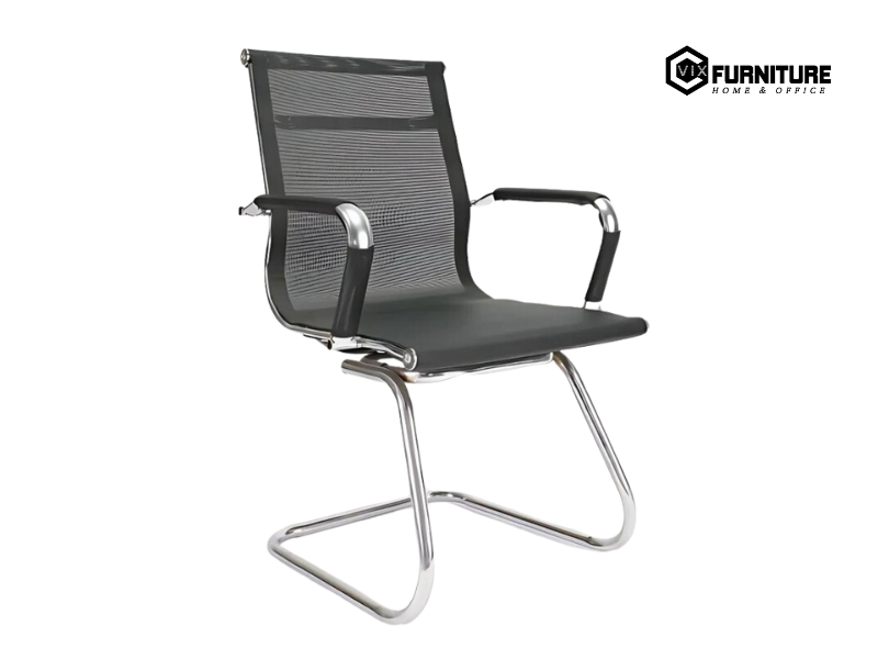 Mesh Back Meeting Chair with Cantilever Legs VFGH2001